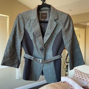 The Limited Blazer 3/4 sleeves with belt